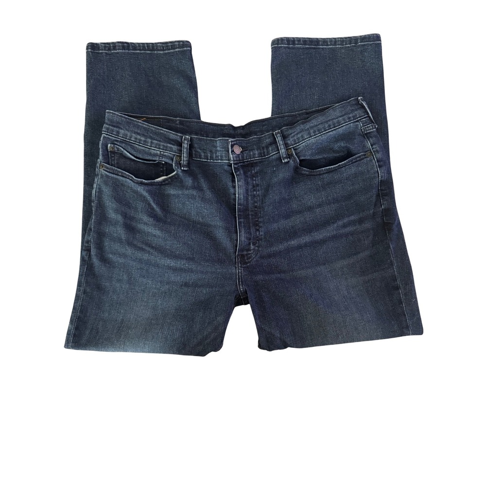 Levis 541 Athletic Taper Jeans Mens 38x29 Dark Wash Blue Denim Stretch 38x29 - Picture 1 of 6